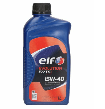 Motor Yağı Evol. 500 TS 15W40 12B 1 Litre Elf 1TR