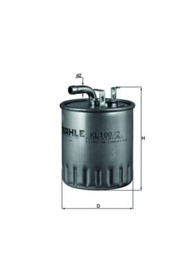 Yakıt Filtresi Mercedes OM668 OM611 W168 W414 W638 B901>B905