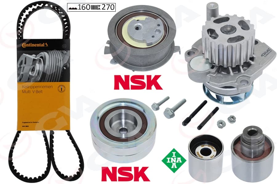 Devirdaimli Triger Seti > Crafter-T6-A3-Jetta-Caddy-Polo-Passat 1.2-1.6-2.0 TDI Cayb/c/d-Caab/c Ckub-CFFB-Cfwa-Caga