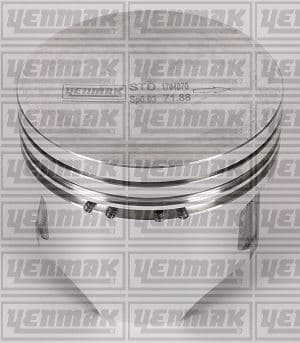 Piston Segman STD 71.91MM Fiesta 08>17 1.25 Efi 16V Zetec Benzinli